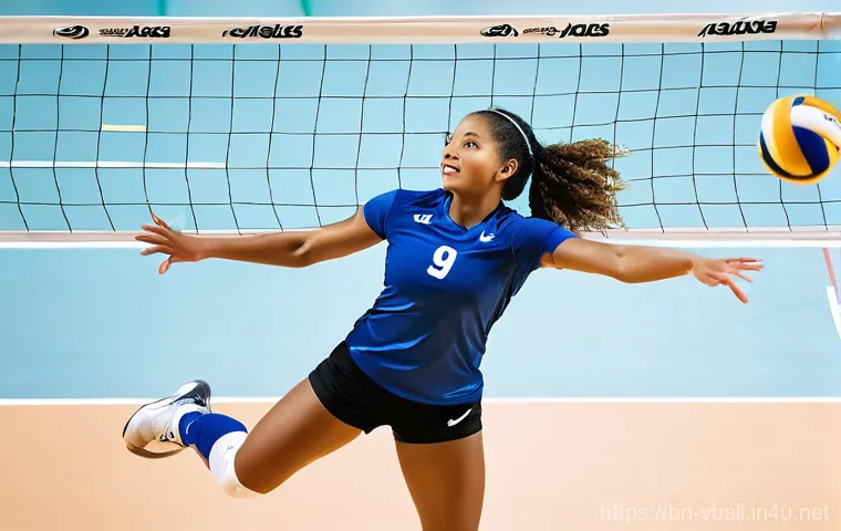 배구 용품 세일 정보 - A vibrant, close-up shot of a brand-new Mikasa V200W volleyball, perfectly round and with its iconic...