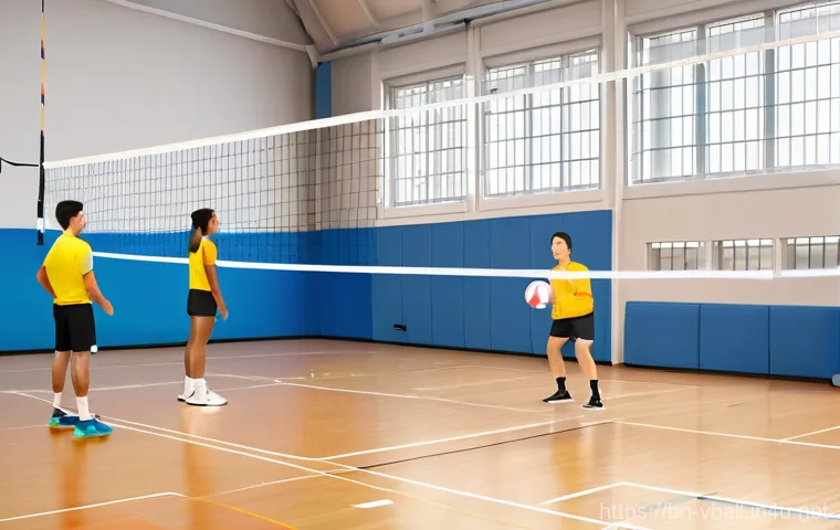 배구 클럽 회원 가입 - **Prompt: The Energetic Volleyball Community in Action**
    An inspiring, dynamic photograph captur...