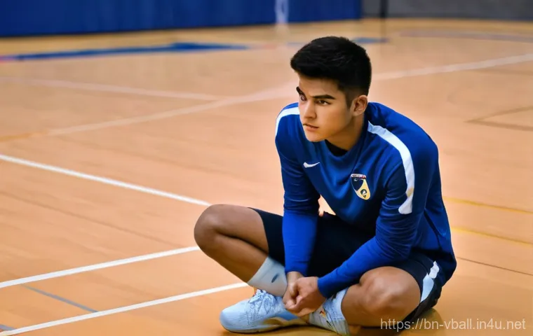 배구 경기 중 심리적 압박 다루는 법 - **Prompt 2: Teamwork and Shared Victory**
    "A diverse group of five male and female volleyball pl...