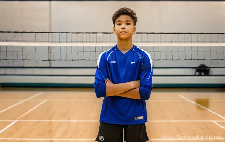 배구 심리 훈련 - **A diverse group of volleyball players in a tight huddle, demonstrating strong team cohesion.** The...
