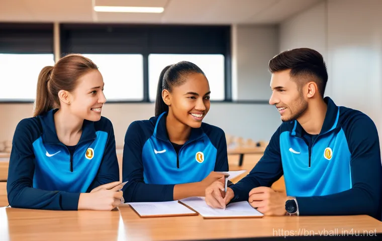 배구 경기 참가 신청서 작성법 - **Prompt 1: Dynamic Volleyball Match Action**
A high-energy, dynamic shot of a co-ed volleyball ... 배구 경기 참가 신청서 작성법 - **Prompt 1: Dynamic Volleyball Match Action**
A high-energy, dynamic shot of a co-ed volleyball ...