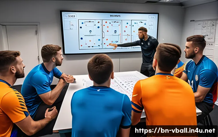 배구 경기에서의 팀워크 연습 관련 이미지 2