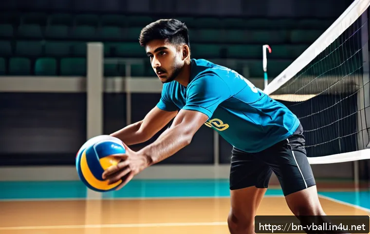 배구 스파이크 연습 방법 - A young Bengali male volleyball player wearing athletic shorts and a fitted sports t-shirt, performi...